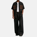 Men's Vertical Striped Classic Short Sleeve Shirts