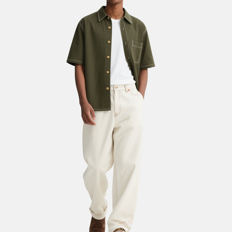 Men's Summer Comfortable Short Sleeve Shirts
