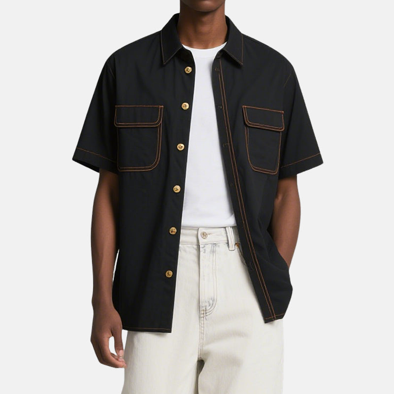Men's Summer Beach Comfortable Short Sleeve Shirts
