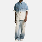 Summer Vacation Breathable Men's Short Sleeve Shirts