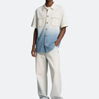 Men's Casual Button Short Sleeve Shirts