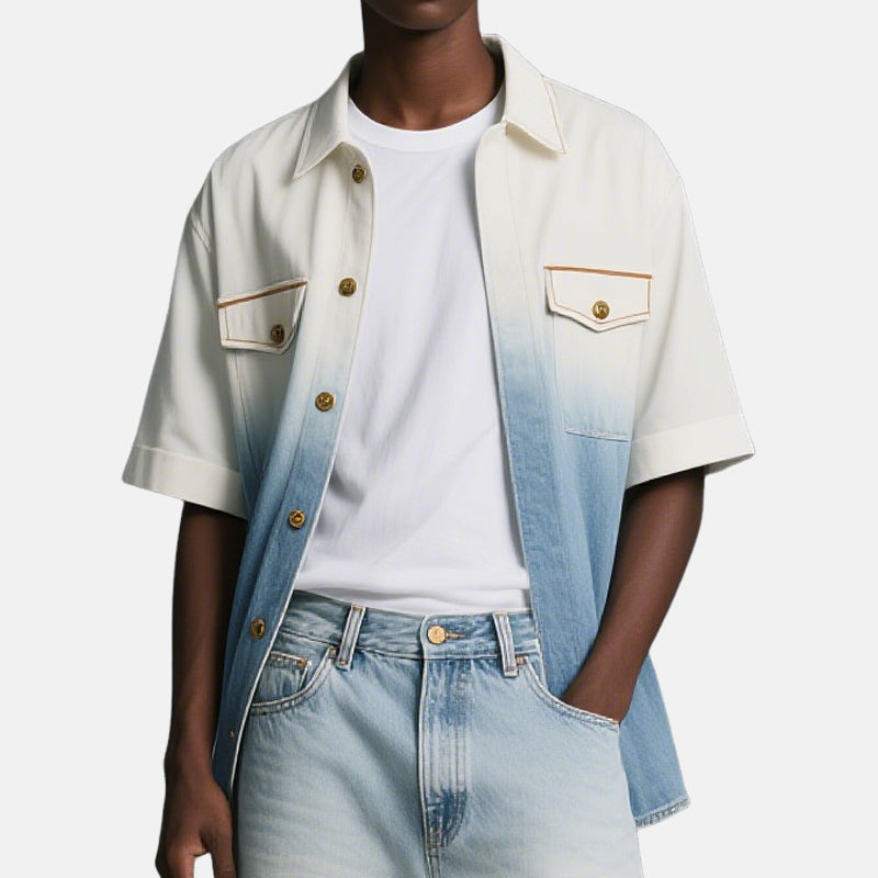 Men's Retro Fashion Short Sleeve Shirts