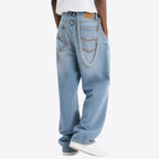 Men's Ripped Blue Jeans Street Style Trousers