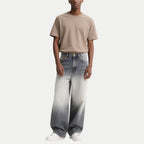 Men's Classic Design Retro Style Denim Trousers