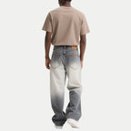 Men's Classic Design Retro Style Denim Trousers