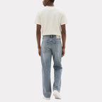 Men's Basic Straight Jeans Classic and Versatile