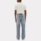 Men's Basic Straight Jeans Classic and Versatile