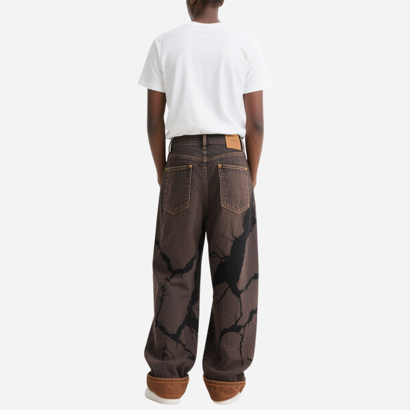 Men's Trendy Distressed Jeans Personalized Design