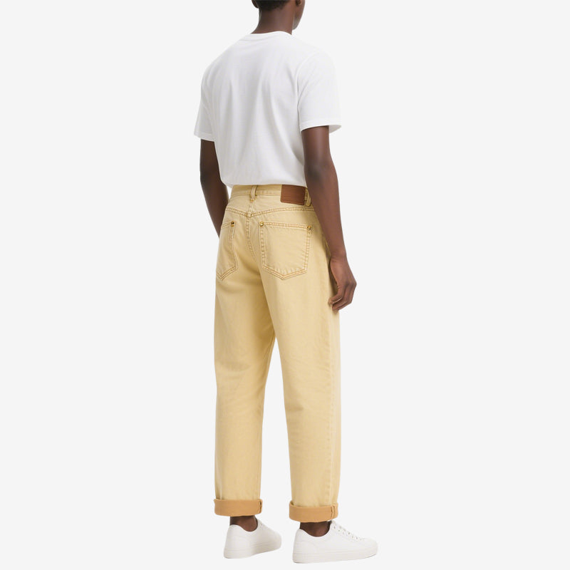 Men's Fashionable Straight Jeans Simple and Generous