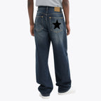 Men's Casual Straight Jeans Comfortable and Casual