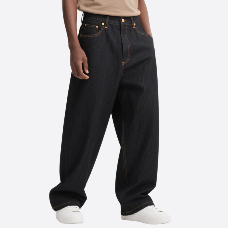 Loose Straight Stretch Casual Jeans
