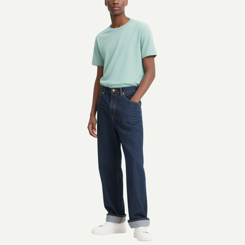 Men's Jeans Summer Thin Stretch Casual Pants