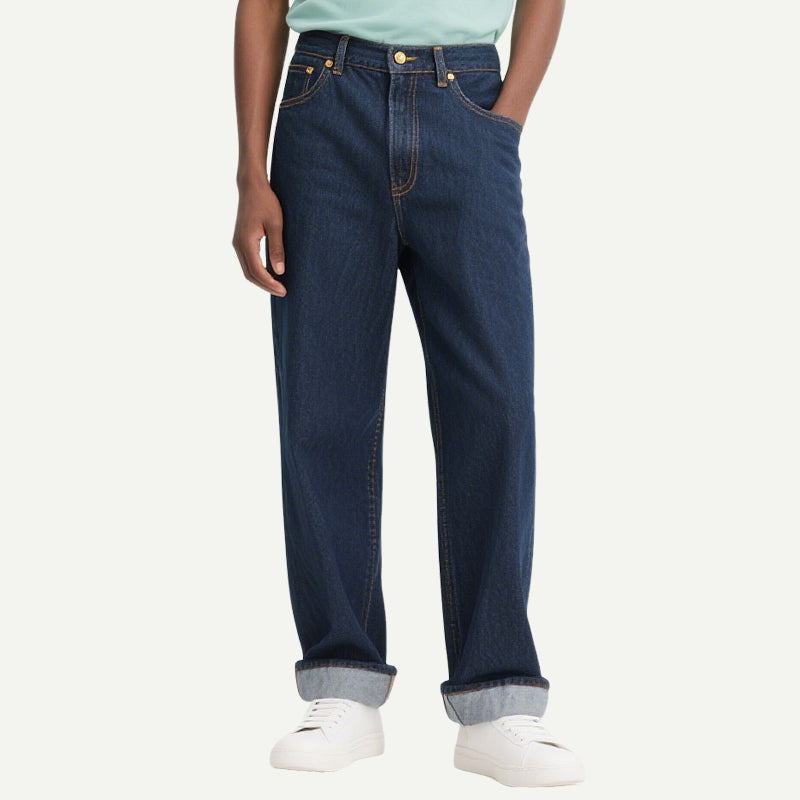 Men's Jeans Summer Thin Stretch Casual Pants
