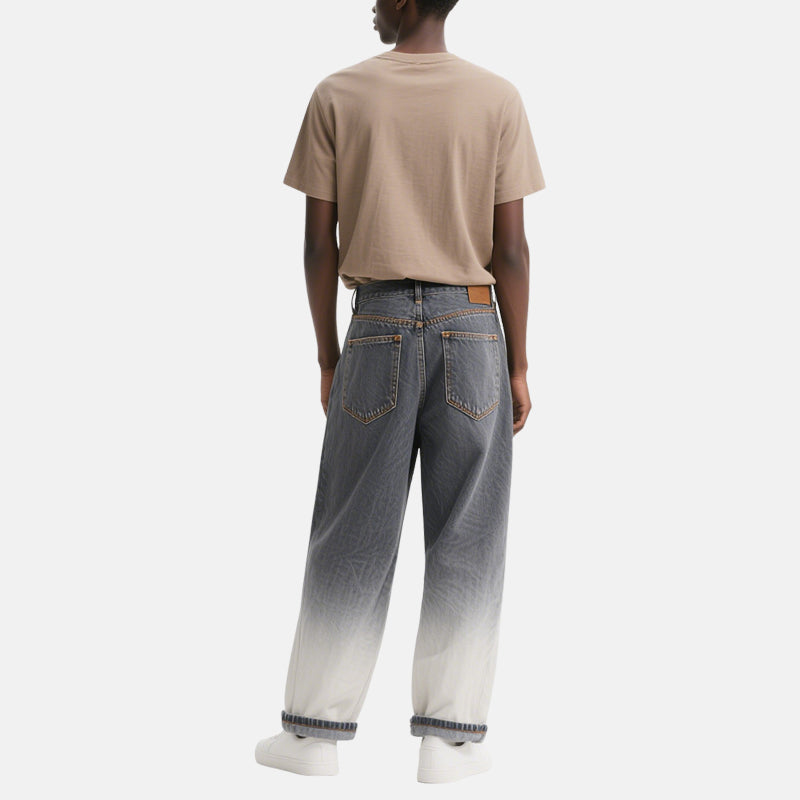 Men's Jeans Simple and Versatile Trendy Casual Pants