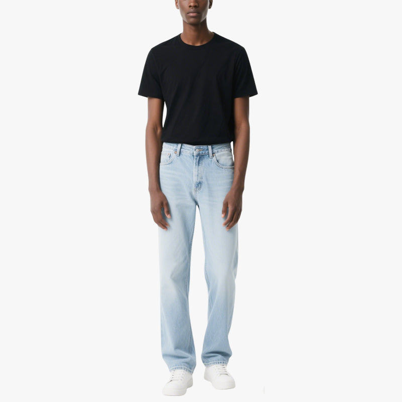 Summer Trend Thin Men's Breathable Denim Trousers