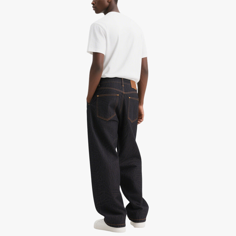 Straight Loose Casual Jeans Men's Street Trend Style
