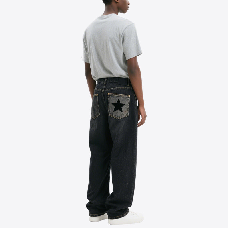 Men's Comfortable Casual Stretch Trendy Personality Jeans