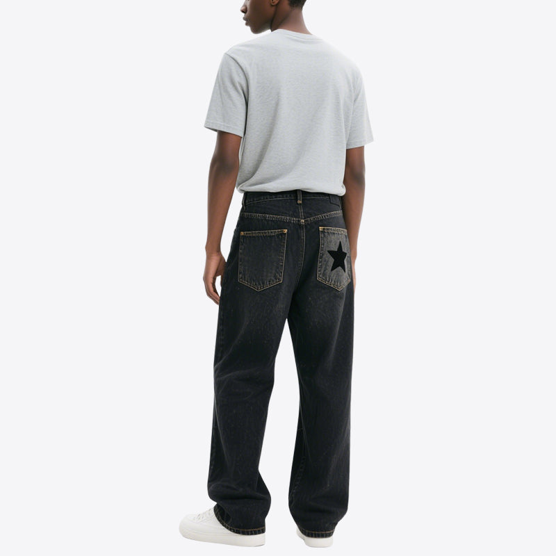 Men's Comfortable Casual Stretch Trendy Personality Jeans