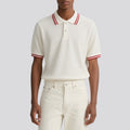 Fashion Short-sleeved Polo Knitted Shirt Men Chic Top