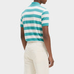 Men's Polo T-shirt Fashion Sports Striped Polo Shirt Short Sleeve