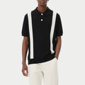 Men's Summer Casual Pullover Turndown Collar Short Sleeved Polo Shirt