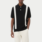 Men's Summer Casual Pullover Turndown Collar Short Sleeved Polo Shirt