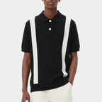 Men's Summer Casual Pullover Turndown Collar Short Sleeved Polo Shirt