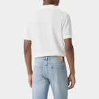 Men's Fashion Casual Knit T-Shirt Short Sleeve Polo Shirt