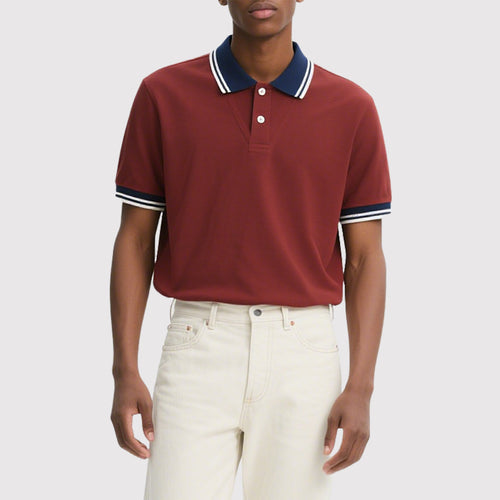 Breathable Boxy Fit Casual Men's Short Sleeve Polo T-shirts