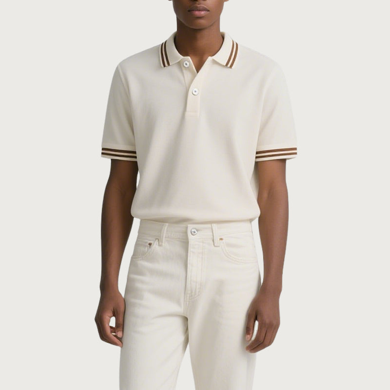 Summer Short Sleeve Men's Polo Shirt
