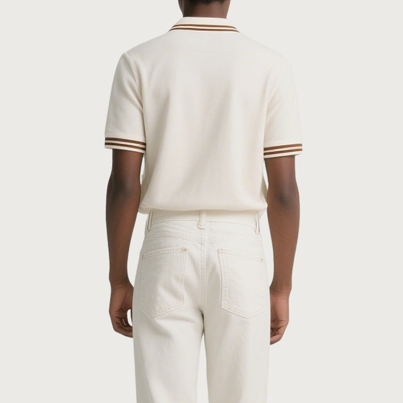 Summer Short Sleeve Men's Polo Shirt