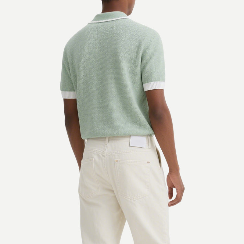 Men Summer Short Sleeve Polo Shirt Casual Fashion