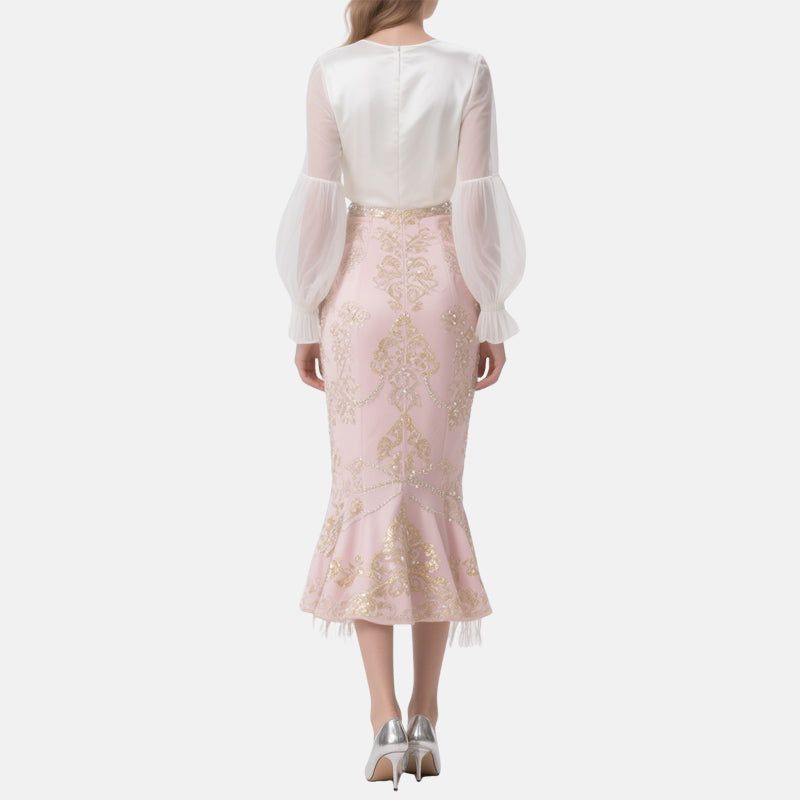 Women's Vintage Party Matching Set