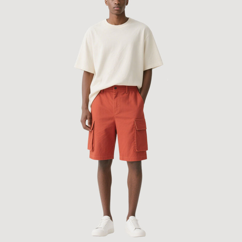 Men's Multi-pocket Loose Casual Shorts
