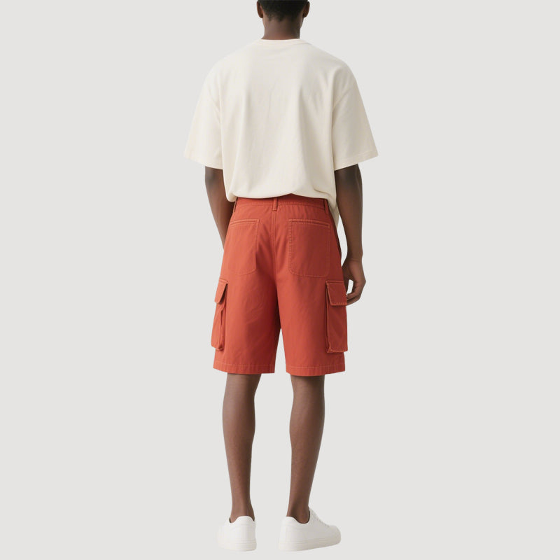 Men's Multi-pocket Loose Casual Shorts