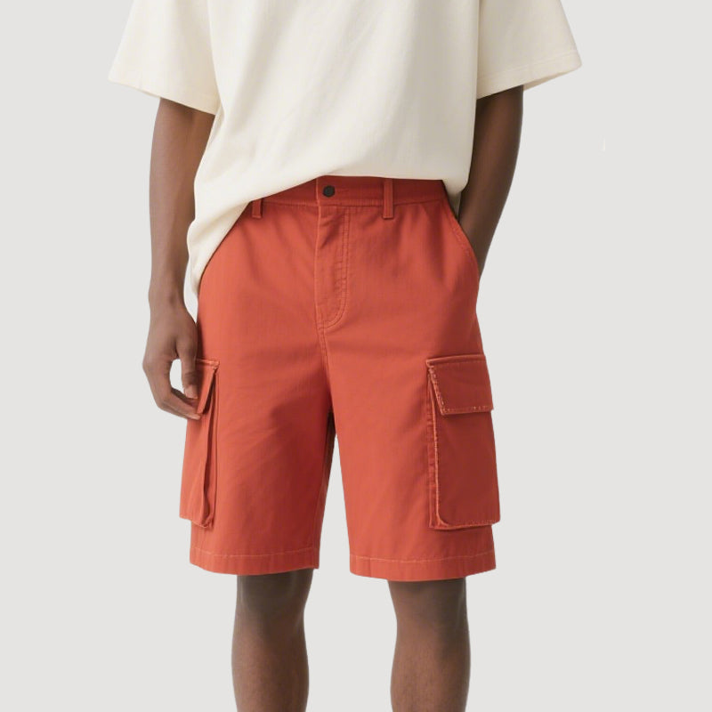Men's Multi-pocket Loose Casual Shorts