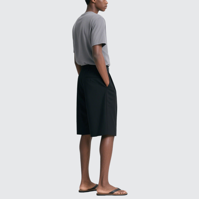 Men's Simple Design Commuting Vacation Shorts