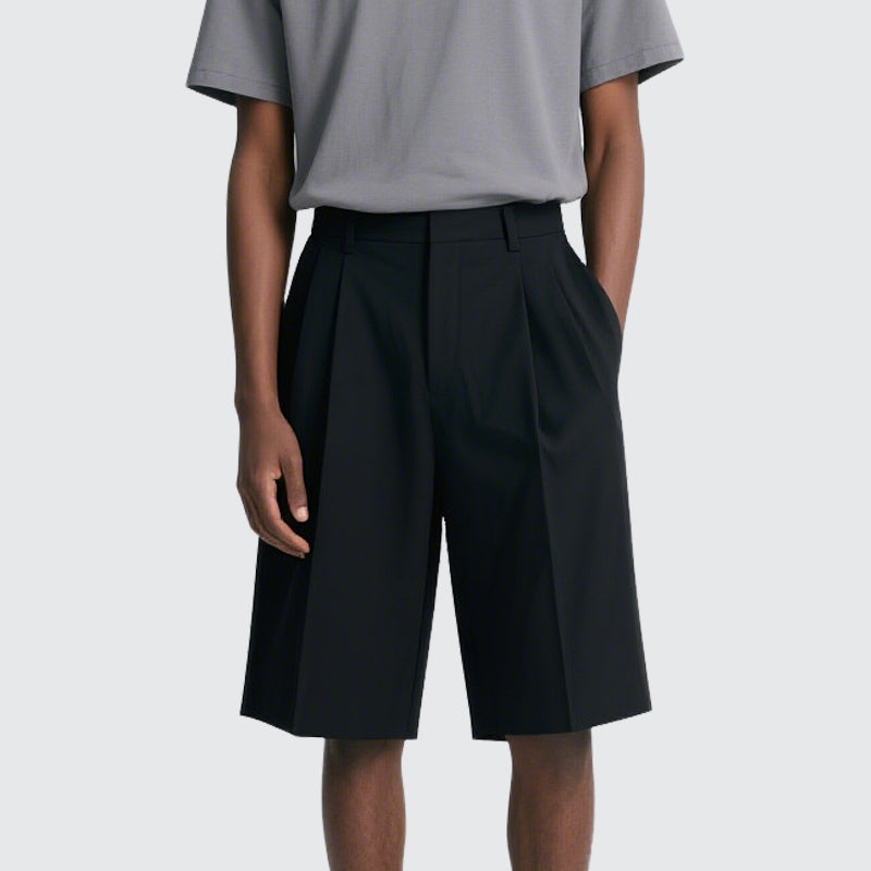 Men's Simple Design Commuting Vacation Shorts