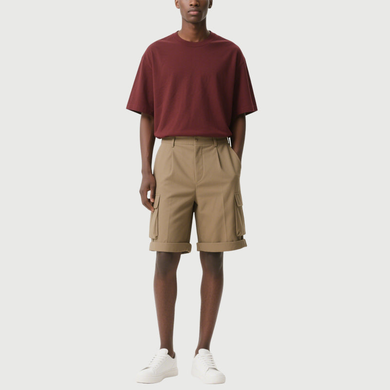 Men's Multi-pocket Work Shorts Are Thin in Summer