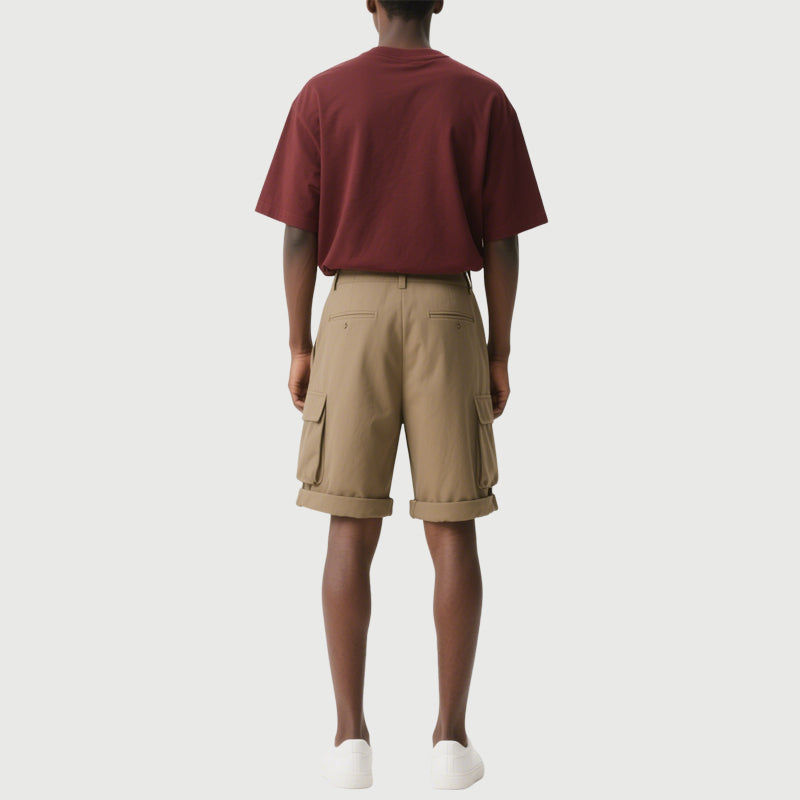 Men's Multi-pocket Work Shorts Are Thin in Summer