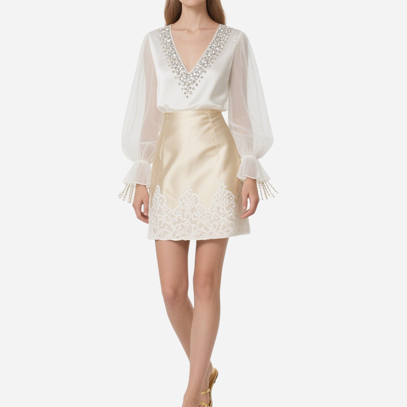 Women's Retro Fashionable Going Out Matching Set