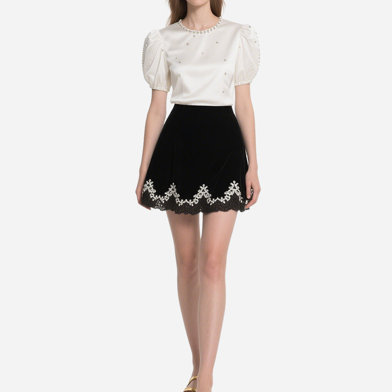 Women's Fashionable And Retro Matching Set For Going Out
