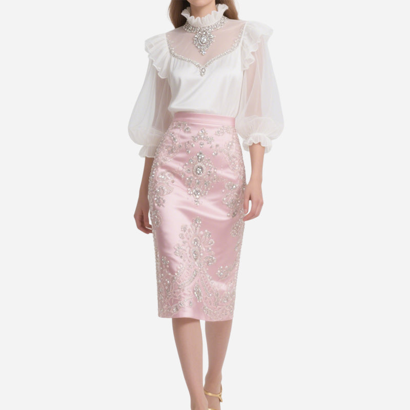 Fashionable And Retro Women's Matching Set For Going Out