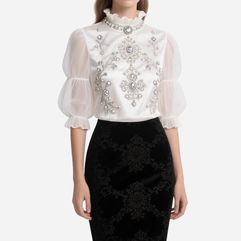 Elegant And Retro Women's Matching Set For Going Out