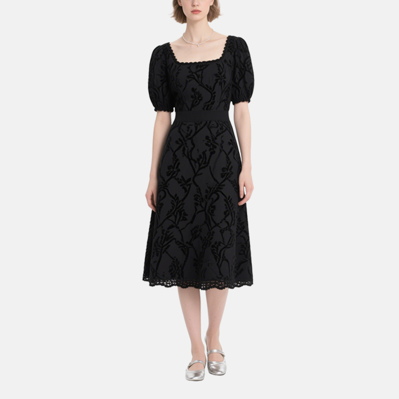 Commuting All-Match Fashion Skirt, Women's Mid-Length Dress