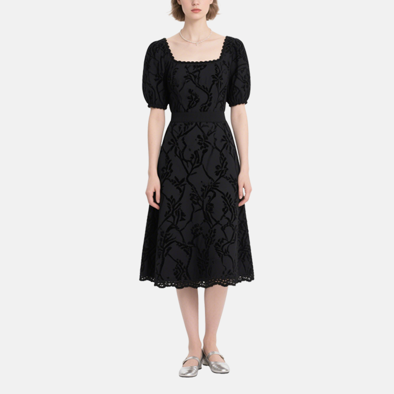 Commuting All-Match Fashion Skirt, Women's Mid-Length Dress