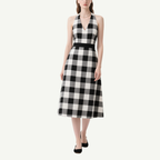 Elegant Commuting Mid-Length Dress