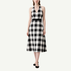 Elegant Commuting Mid-Length Dress