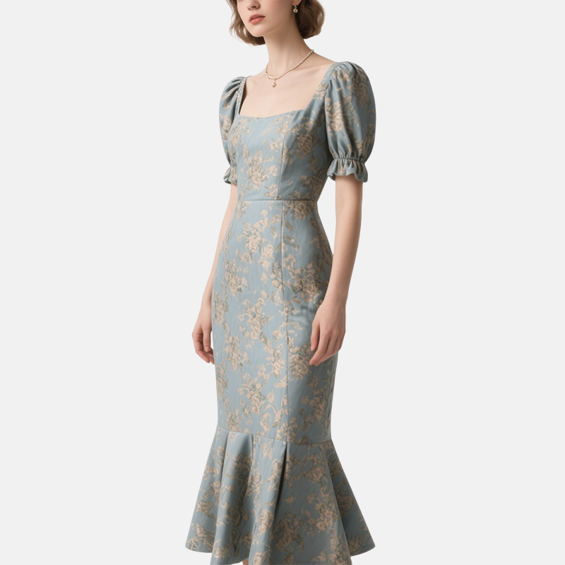Women's Elegant and Charming Mid-Length Dress