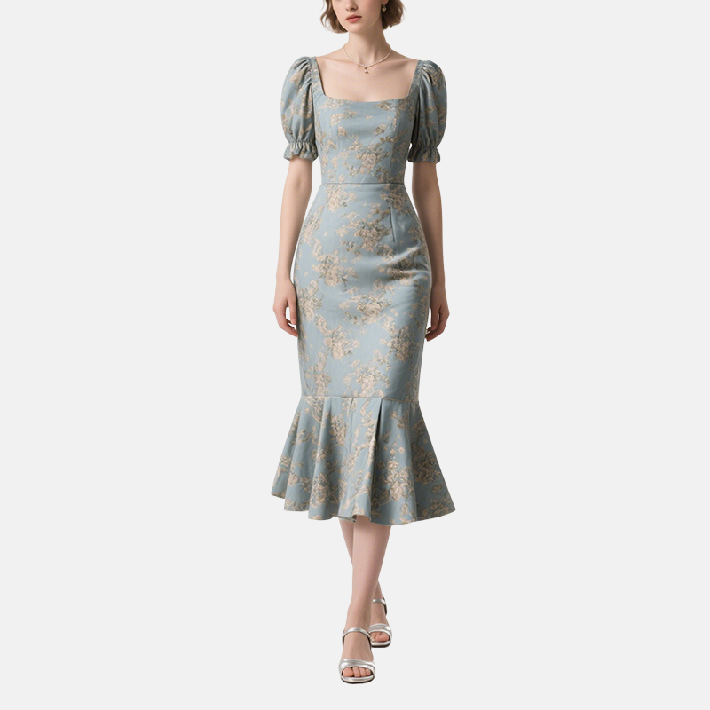 Women's Elegant and Charming Mid-Length Dress